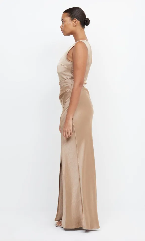 Women THE DREAMER ASYM DRESS 8211 GOLDEN Bec Bridge Bridesmaid Dresses