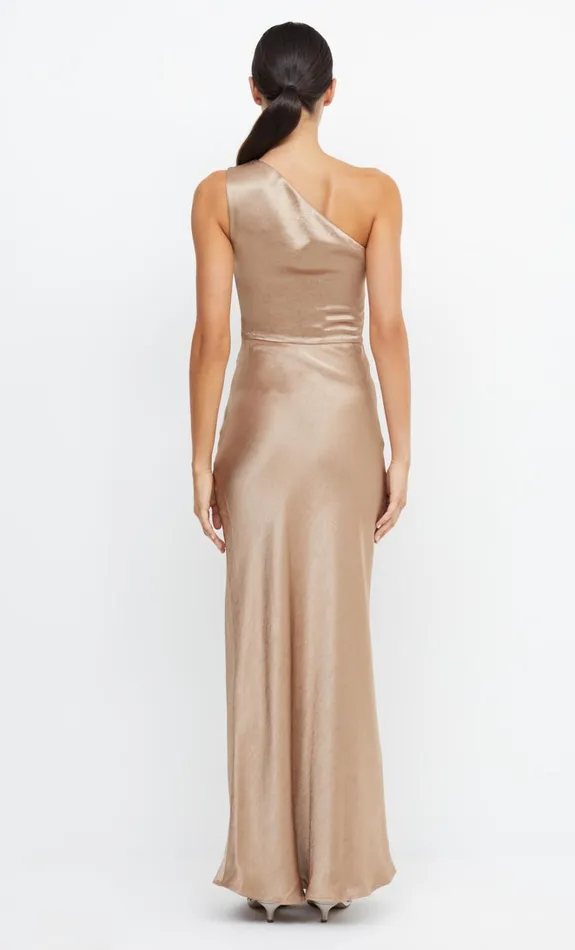 Women THE DREAMER ASYM DRESS 8211 GOLDEN Bec Bridge Bridesmaid Dresses