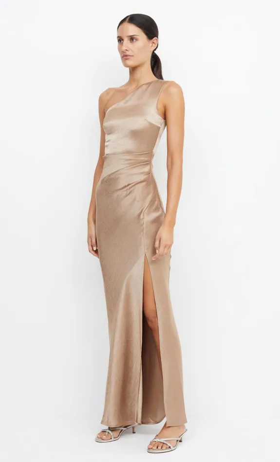 Women THE DREAMER ASYM DRESS 8211 GOLDEN Bec Bridge Bridesmaid Dresses