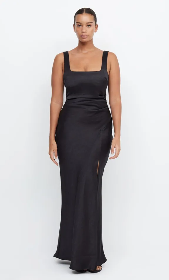 Women THE DREAMER SQUARE NECK DRESS 8211 BLACK Bec Bridge Maxi Dresses