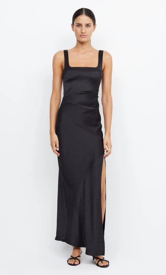 Women THE DREAMER SQUARE NECK DRESS 8211 BLACK Bec Bridge Maxi Dresses