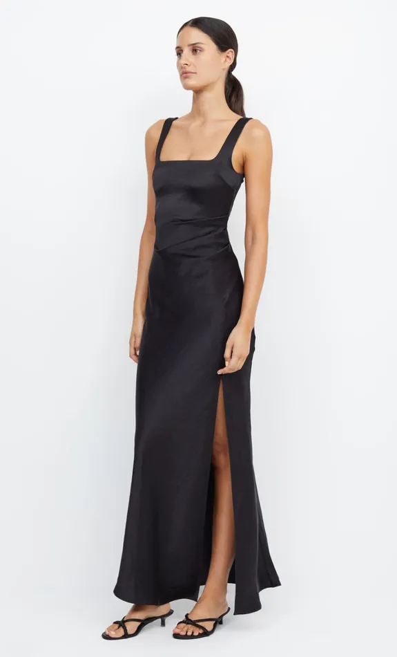 Women THE DREAMER SQUARE NECK DRESS 8211 BLACK Bec Bridge Maxi Dresses