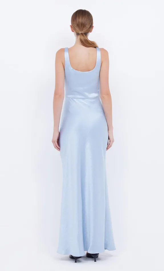 Women THE DREAMER SQUARE NECK DRESS 8211 DUSTY BLUE Bec Bridge Maxi Dresses
