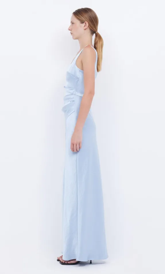 Women THE DREAMER SQUARE NECK DRESS 8211 DUSTY BLUE Bec Bridge Maxi Dresses