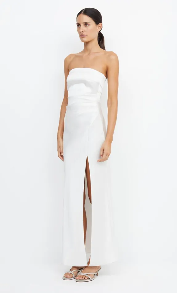Women THE DREAMER STRAPLESS DRESS 8211 IVORY Bec Bridge Maxi Dresses