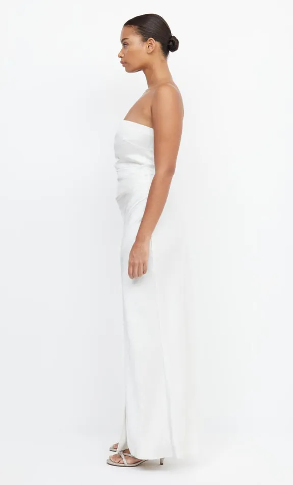 Women THE DREAMER STRAPLESS DRESS 8211 IVORY Bec Bridge Maxi Dresses