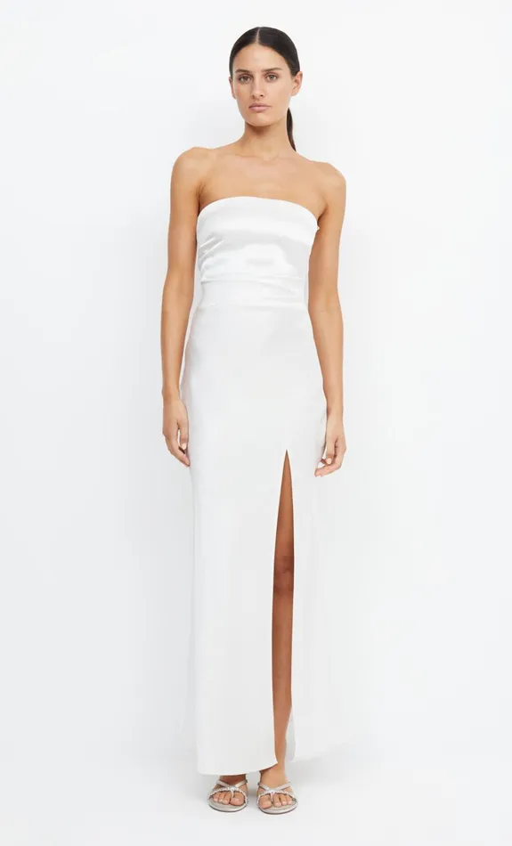 Women THE DREAMER STRAPLESS DRESS 8211 IVORY Bec Bridge Maxi Dresses