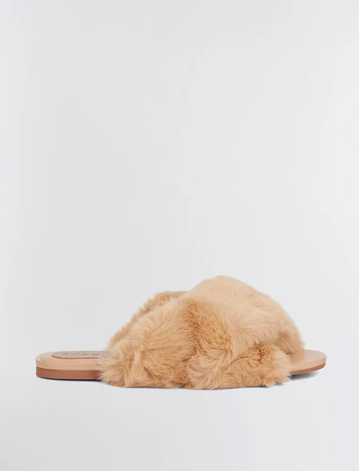 Women Thea Slipper Camel BCBG Shoes Women Thea Slipper Camel BCBG Shoes