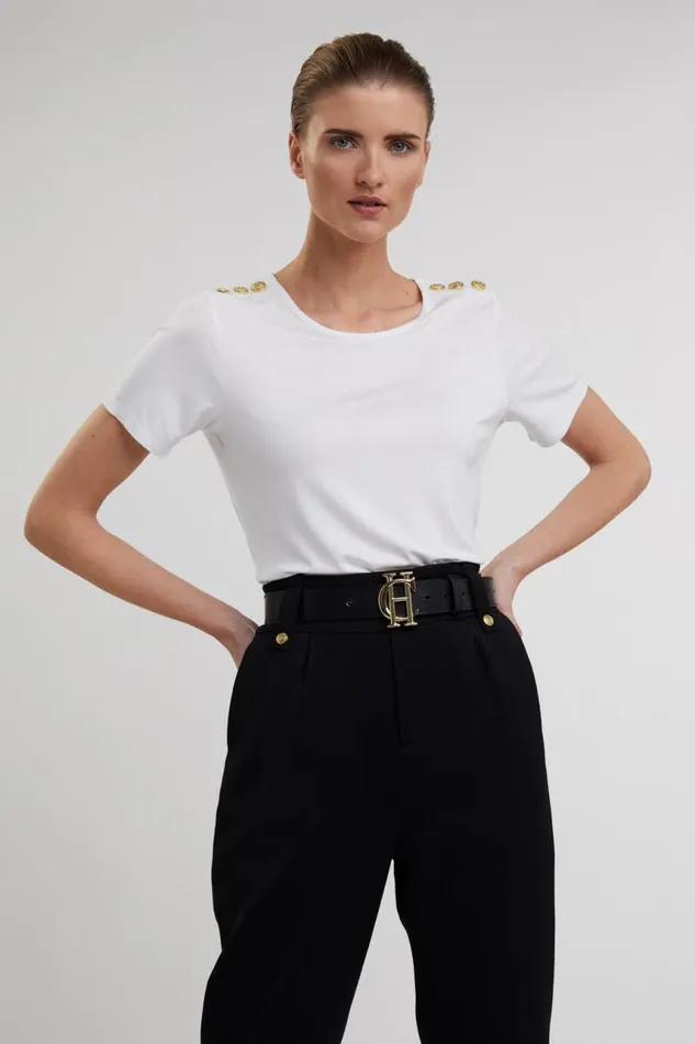 Women Tops Holland Cooper Relax Fit Crew Neck Tee White Women Tops Holland Cooper Relax Fit Crew Neck Tee White