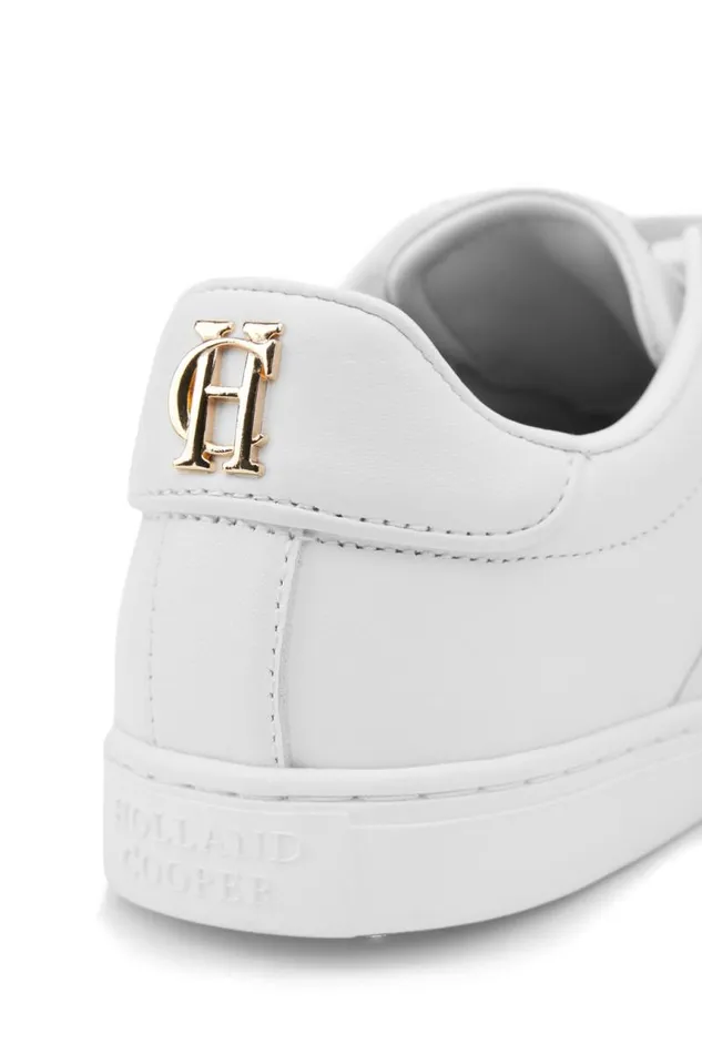 Women Trainers Holland Cooper Knightsbridge Court Trainer White Women Trainers Holland Cooper Knightsbridge Court Trainer White
