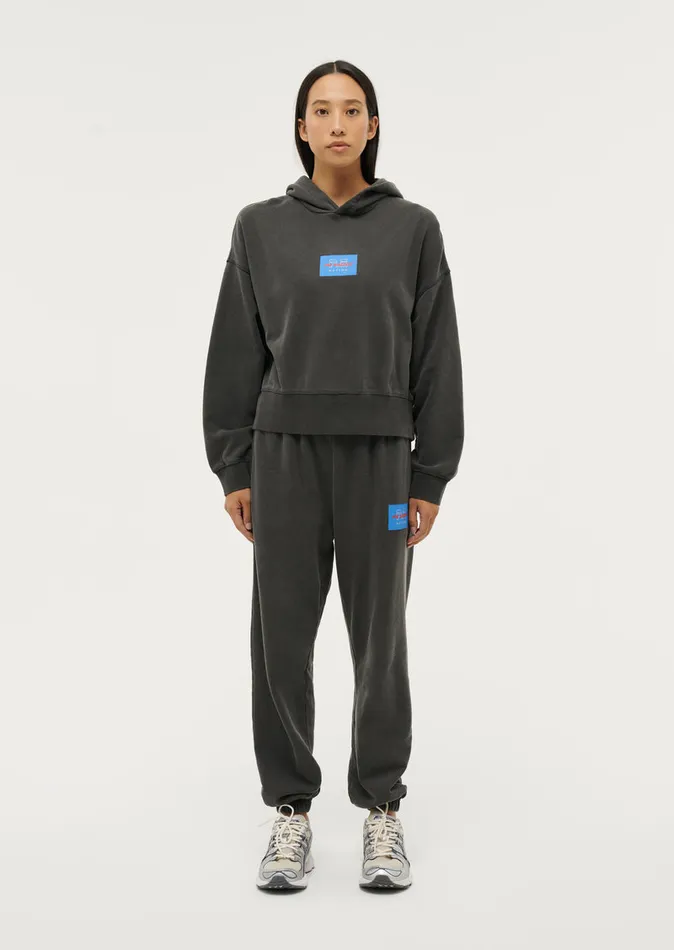 Women TRIFECTA HOODIE IN WASHED BLACK Hoodies PE Nation