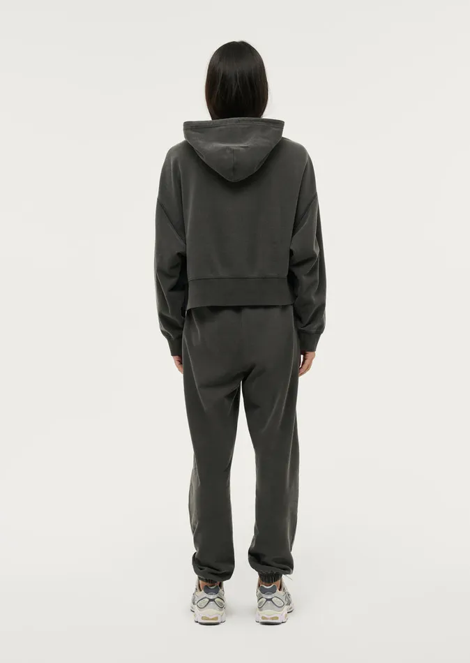 Women TRIFECTA HOODIE IN WASHED BLACK Hoodies PE Nation