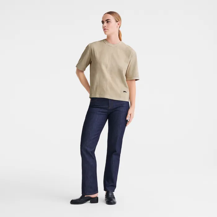 Women Trousers and shorts Longchamp Jeans Midnight Blue