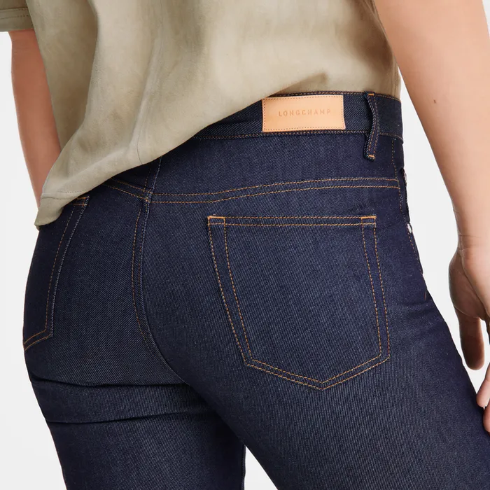 Women Trousers and shorts Longchamp Jeans Midnight Blue