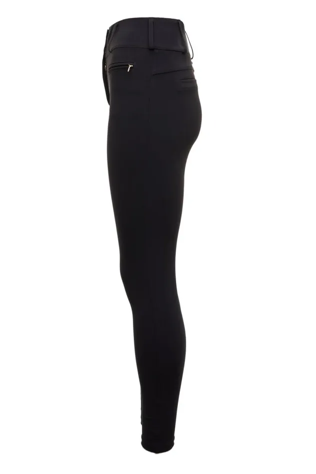 Women Trousers Holland Cooper Contour Trouser Black Women Trousers Holland Cooper Contour Trouser Black