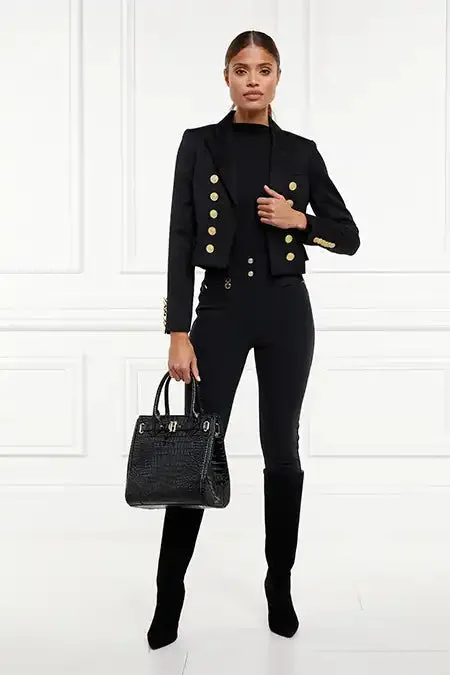 Women Trousers Holland Cooper Contour Trouser Black Women Trousers Holland Cooper Contour Trouser Black