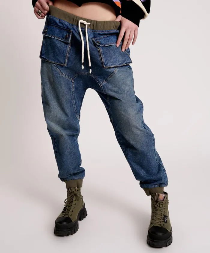 Women USED BLUE CADET JEANS One Teaspoon Bottoms
