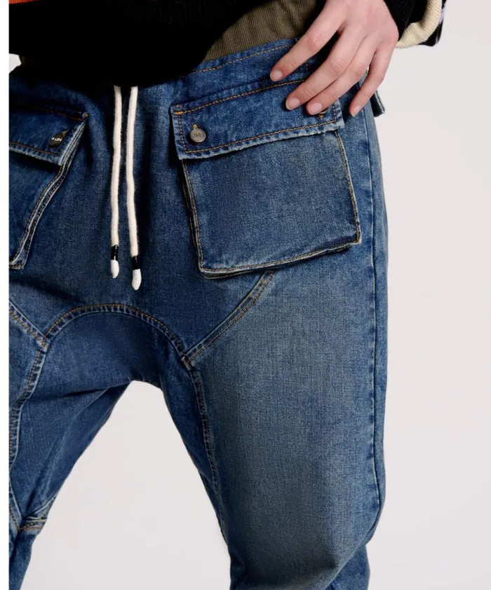 Women USED BLUE CADET JEANS One Teaspoon Bottoms