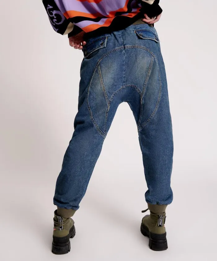 Women USED BLUE CADET JEANS One Teaspoon Bottoms
