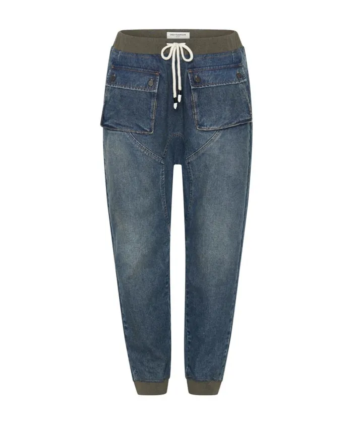 Women USED BLUE CADET JEANS One Teaspoon Bottoms