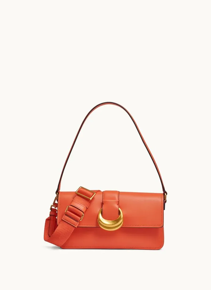 Women VALLEY STREAM SHOULDER BAG Tangerine Donna Karan New York Shoulder And Hobo Bags Women VALLEY STREAM SHOULDER BAG Tangerine Donna Karan New York Shoulder And Hobo Bags