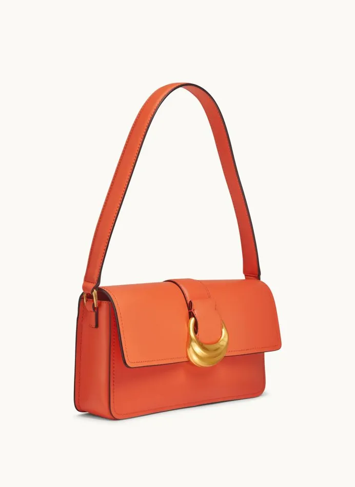 Women VALLEY STREAM SHOULDER BAG Tangerine Donna Karan New York Shoulder And Hobo Bags Women VALLEY STREAM SHOULDER BAG Tangerine Donna Karan New York Shoulder And Hobo Bags