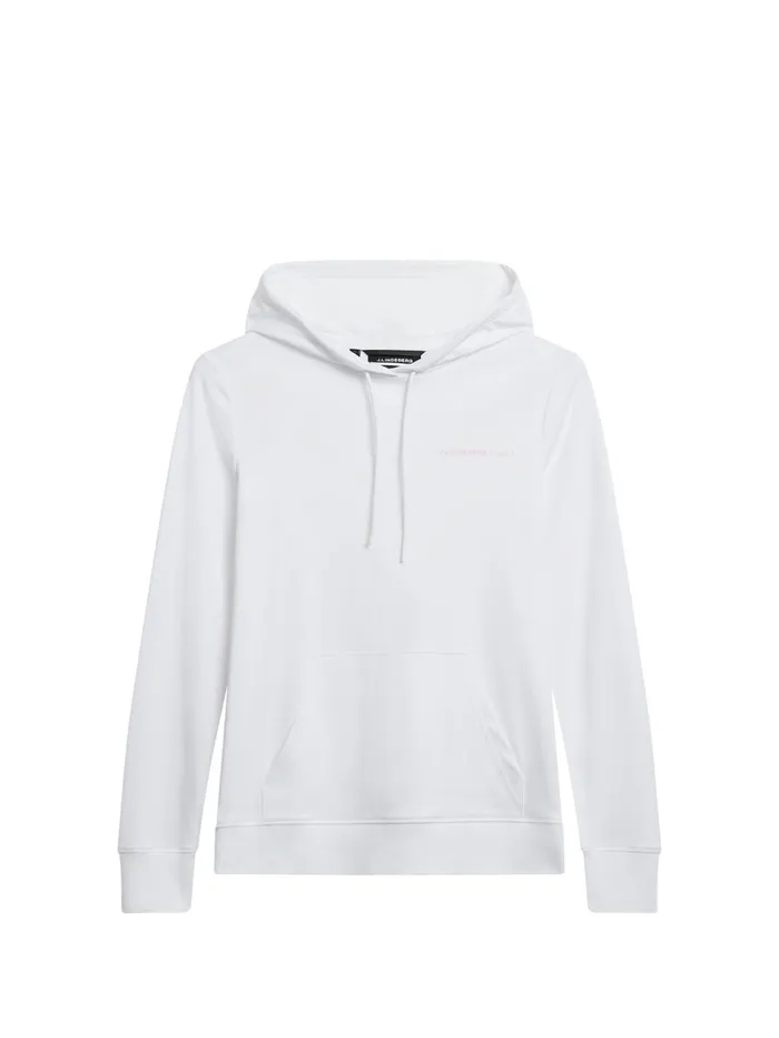 Women Vice Hood White JLindeberg Sweaters Women Vice Hood White JLindeberg Sweaters
