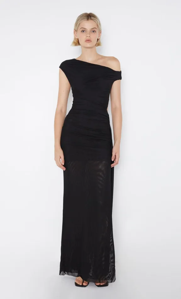 Women VICTORIA ASYM DRESS 8211 BLACK Bec Bridge Prom Dresses