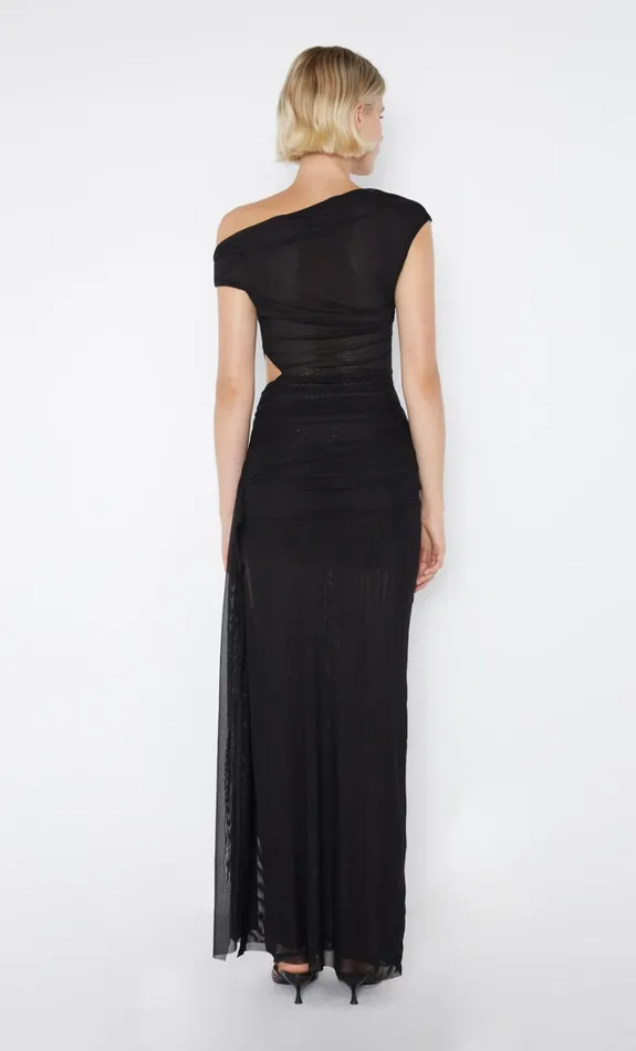 Women VICTORIA ASYM DRESS 8211 BLACK Bec Bridge Prom Dresses