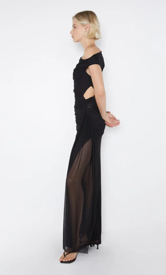Women VICTORIA ASYM DRESS 8211 BLACK Bec Bridge Prom Dresses