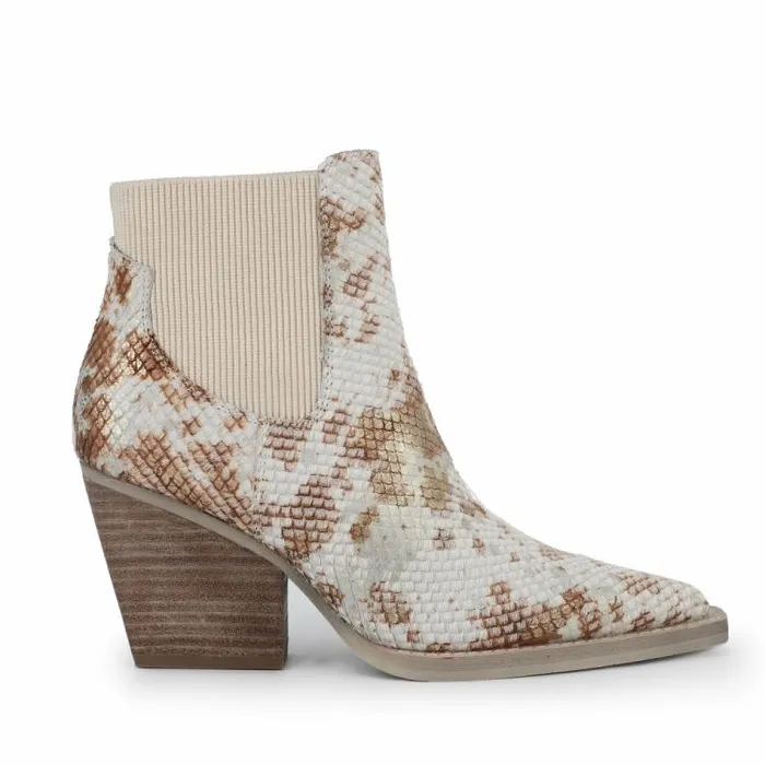 Women Vintage Havana Boots Booties PATRON SNAKE MULTI Snake Multi