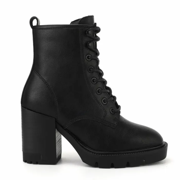 Women Vintage Havana Boots Booties WESTBURRY 8211 BLACK Black