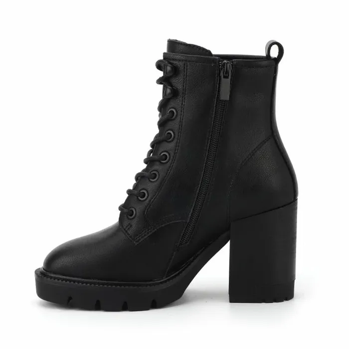 Women Vintage Havana Boots Booties WESTBURRY 8211 BLACK Black
