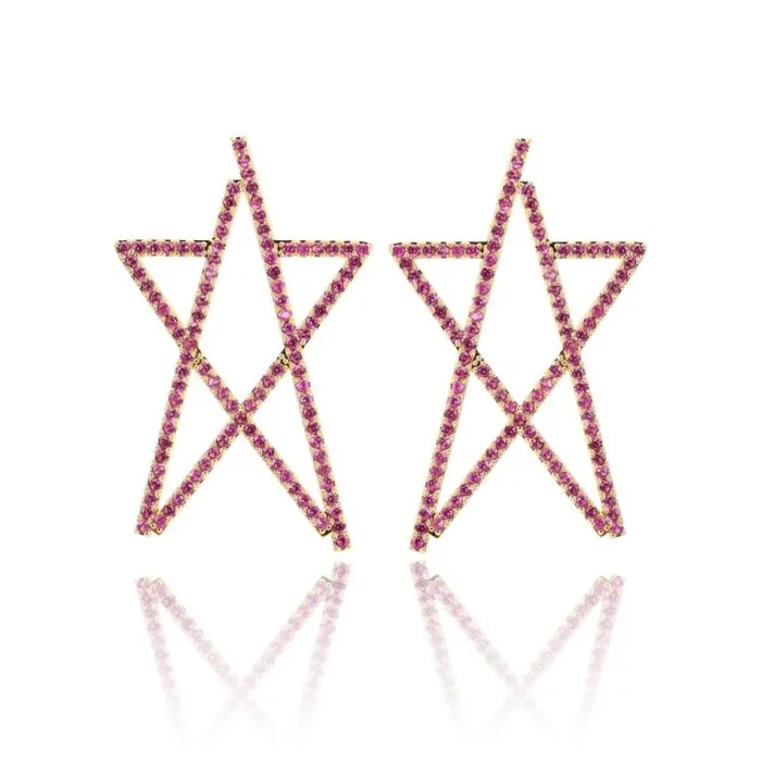 Women Vintage Havana Earrings CLARA 3 EARRINGS
