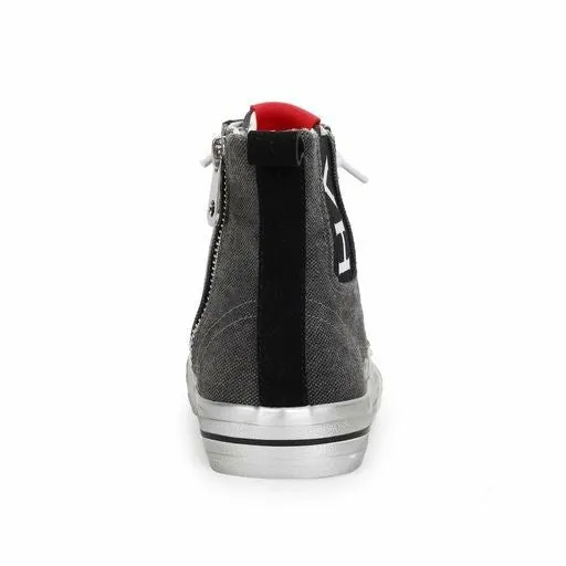 Women Vintage Havana High Tops ALIVE HIGH 8211 GREY CANVAS Gray Canvas