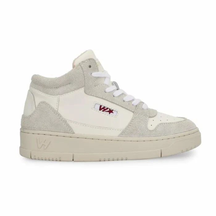 Women Vintage Havana High Tops CELESTE 4 8211 WHITE GREY White Grey