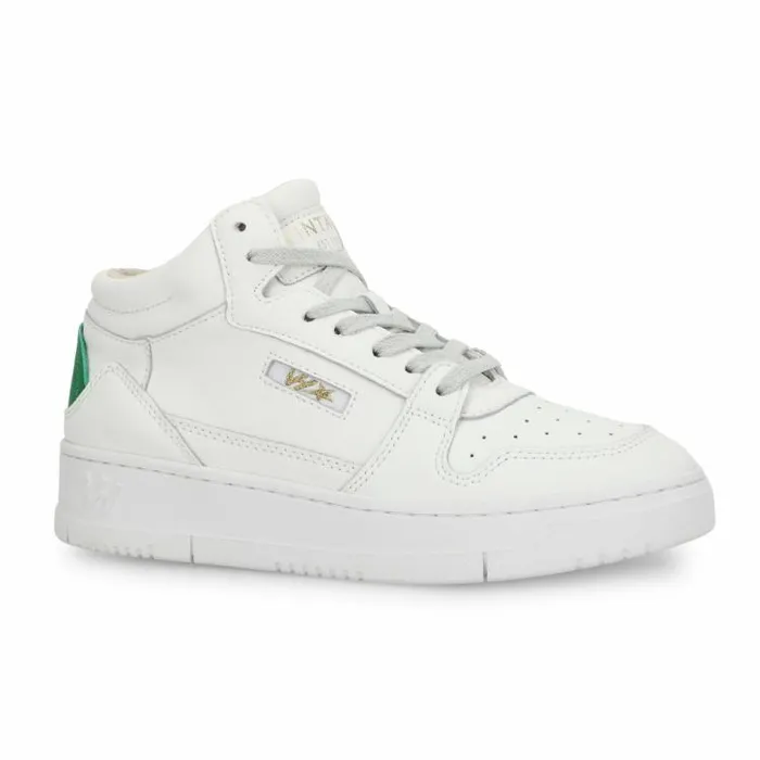 Women Vintage Havana High Tops CELESTE 5 8211 WHITE GREEN White Green