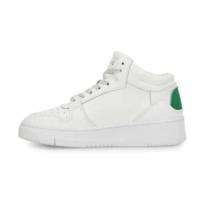Women Vintage Havana High Tops CELESTE 5 8211 WHITE GREEN White Green Women Vintage Havana High Tops CELESTE 5 8211 WHITE GREEN White Green