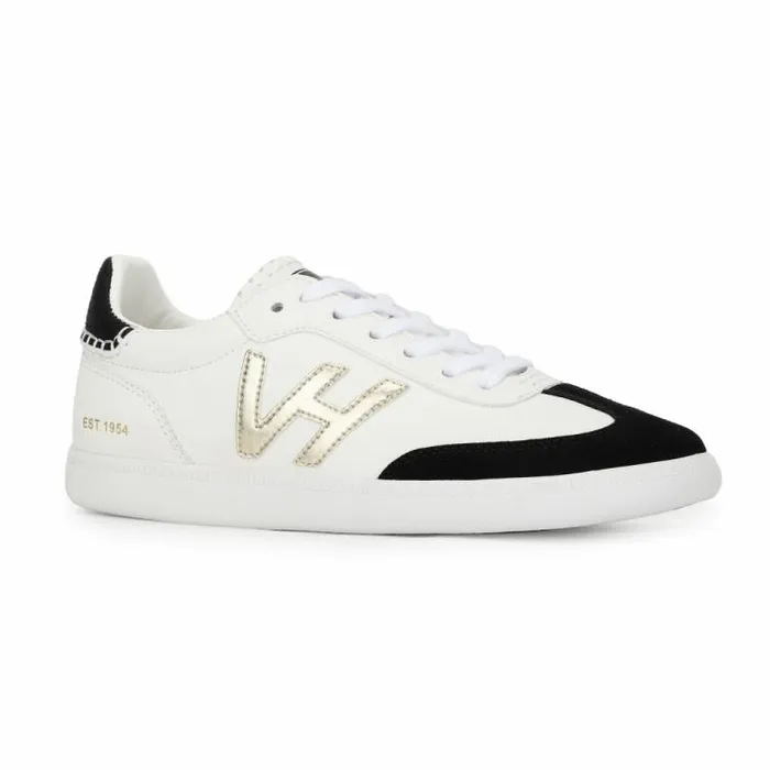 Women Vintage Havana Low Tops CRISP 8211 WHITE BLACK WASHED GOLD White Black Washed Gold