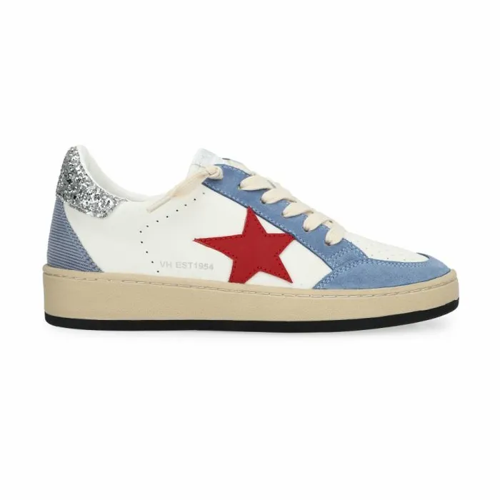 Women Vintage Havana Low Tops DENISSE 25 8211 BLUEREDSILVER GLITTER Blueredsilver Glitter Women Vintage Havana Low Tops DENISSE 25 8211 BLUEREDSILVER GLITTER Blueredsilver Glitter