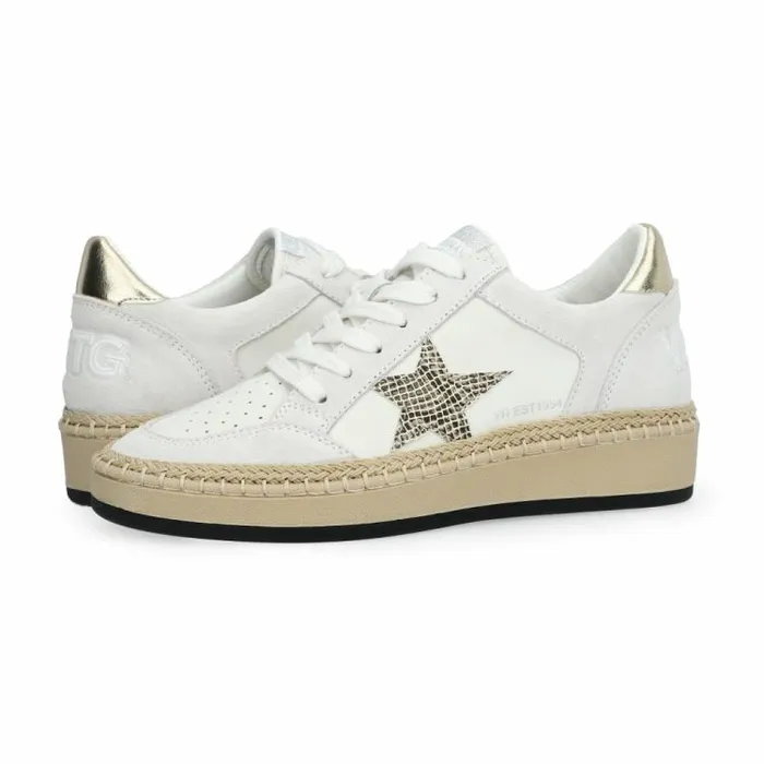 Women Vintage Havana Low Tops DENISSE 28 8211 RAFFIASNAKE GOLD Raffiasnake Gold Women Vintage Havana Low Tops DENISSE 28 8211 RAFFIASNAKE GOLD Raffiasnake Gold