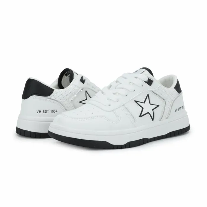 Women Vintage Havana Low Tops FRESH 8211 WHITE SILVER BLACK White Silver Black Women Vintage Havana Low Tops FRESH 8211 WHITE SILVER BLACK White Silver Black