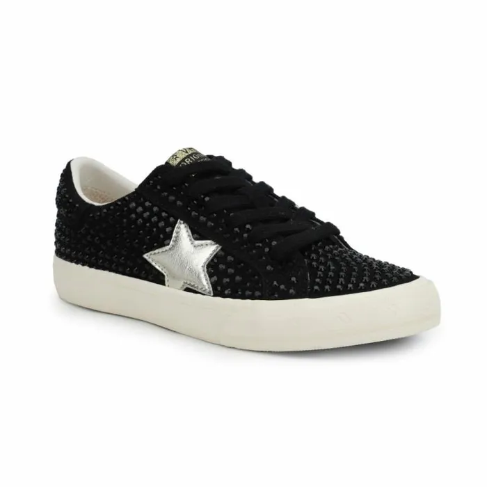 Women Vintage Havana Low Tops GRANDE 8211 BLACK FULL RHINESTONE Black Full Rhinestone Women Vintage Havana Low Tops GRANDE 8211 BLACK FULL RHINESTONE Black Full Rhinestone