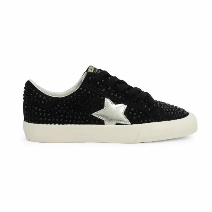 Women Vintage Havana Low Tops GRANDE 8211 BLACK FULL RHINESTONE Black Full Rhinestone Women Vintage Havana Low Tops GRANDE 8211 BLACK FULL RHINESTONE Black Full Rhinestone