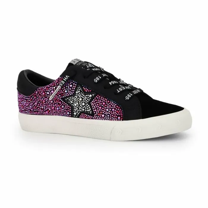 Women Vintage Havana Low Tops GRANDE 8211 WILD BLACK Wild Black