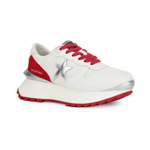 Women Vintage Havana Low Tops MAJOR 18 8211 RED MULTI Red Multi