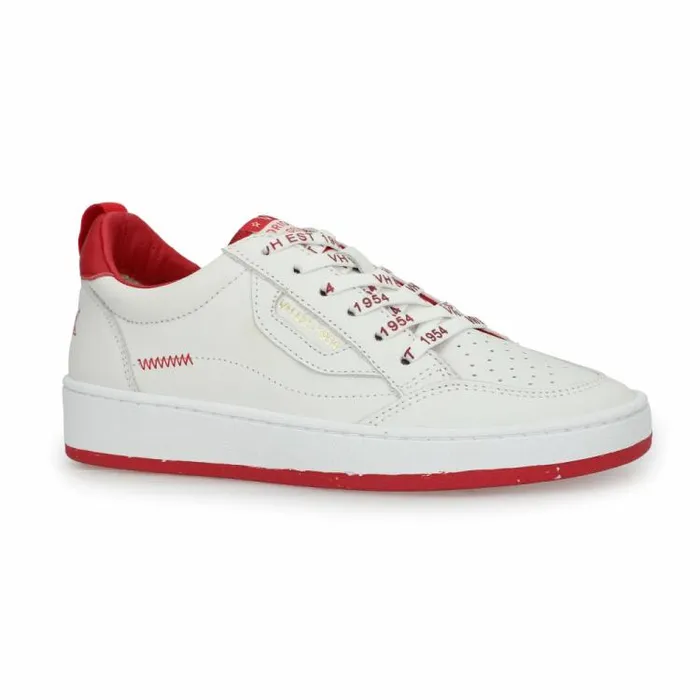 Women Vintage Havana Low Tops SWAG 8211 WHITE RED White Red