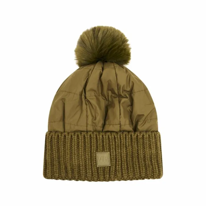 Women Vintage Havana Winter Hats PUFFER POMPOM HAT 8211 OLIVE Olive Women Vintage Havana Winter Hats PUFFER POMPOM HAT 8211 OLIVE Olive