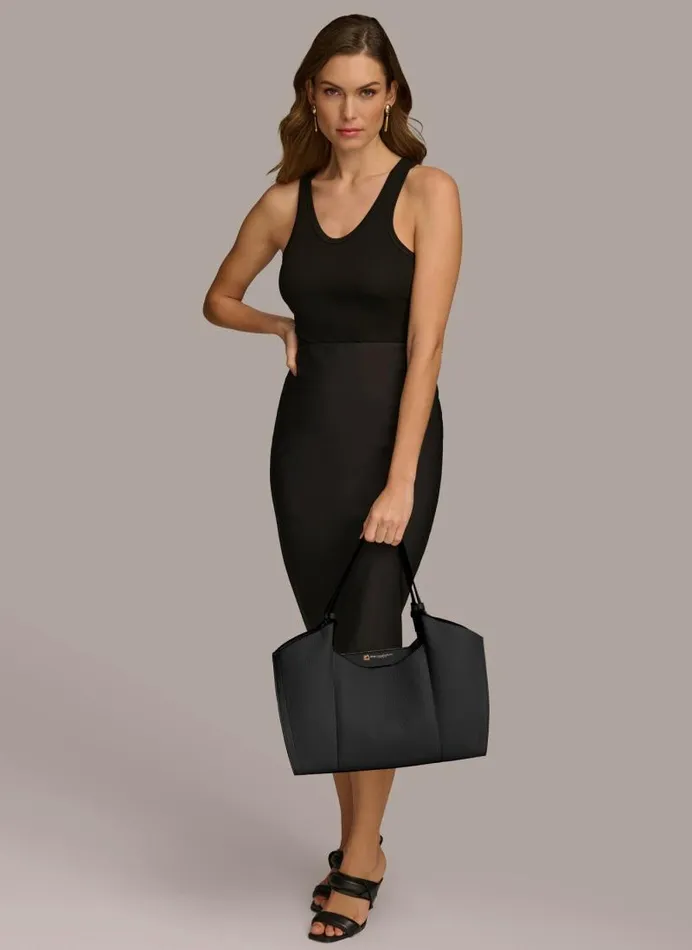 Women WAINSCOTT TOTE Black Donna Karan New York Totes