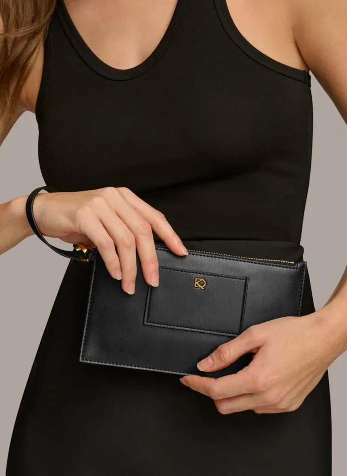 Women WAINSCOTT TOTE Black Donna Karan New York Totes